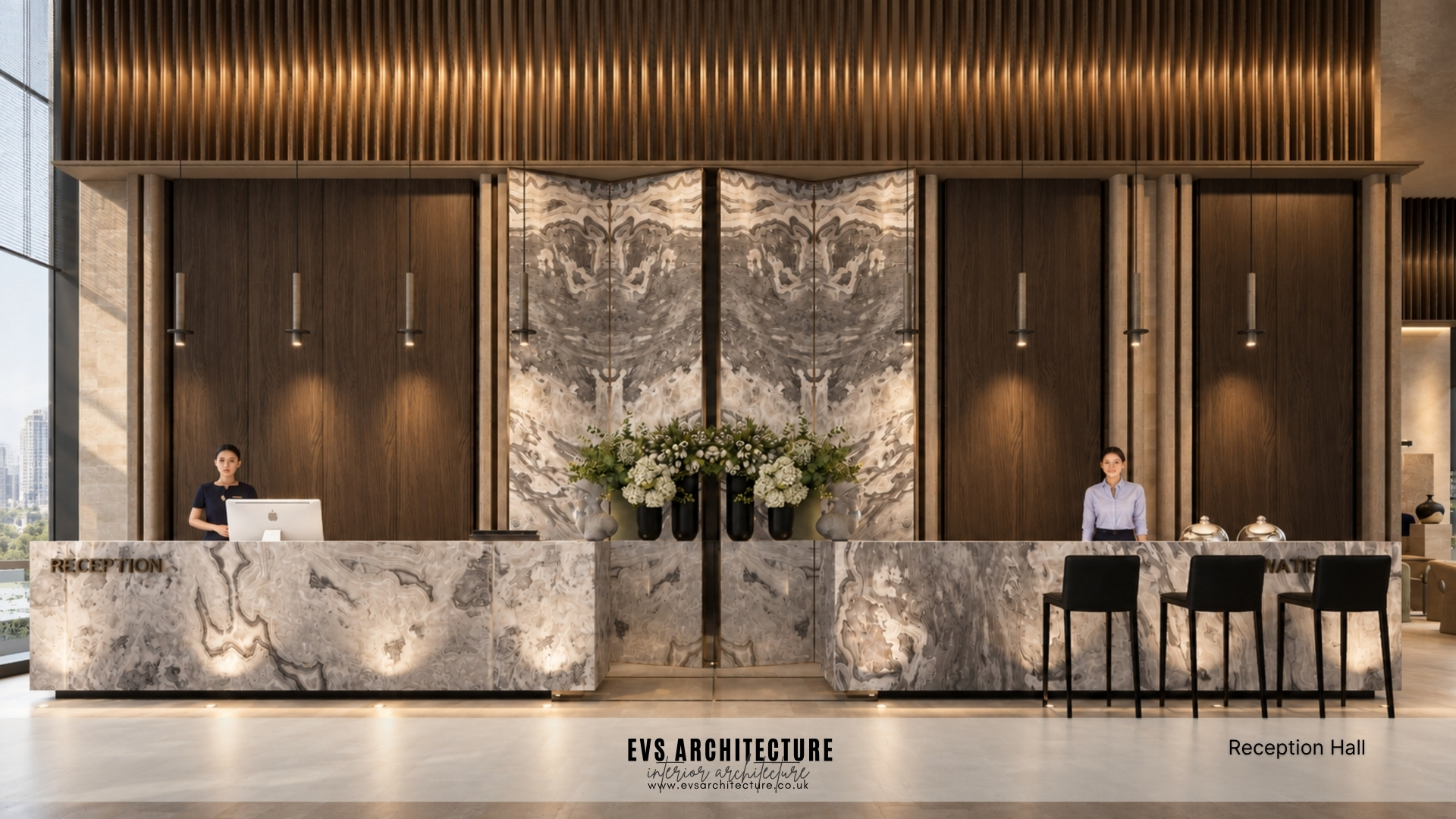 RECEPTION HALL INTERIOR DESIGN